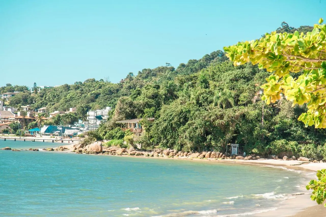 Mergulho No Mar De Jurere Com Vista Frontal Florianopolis Apartment