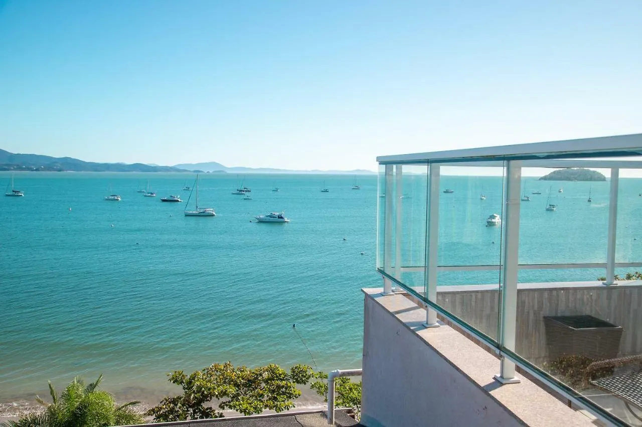 Mergulho No Mar De Jurere Com Vista Frontal Florianopolis Apartment